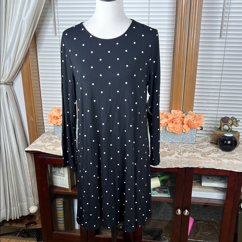 Old Navy Polka Dot Shift Dress NWT Size Large